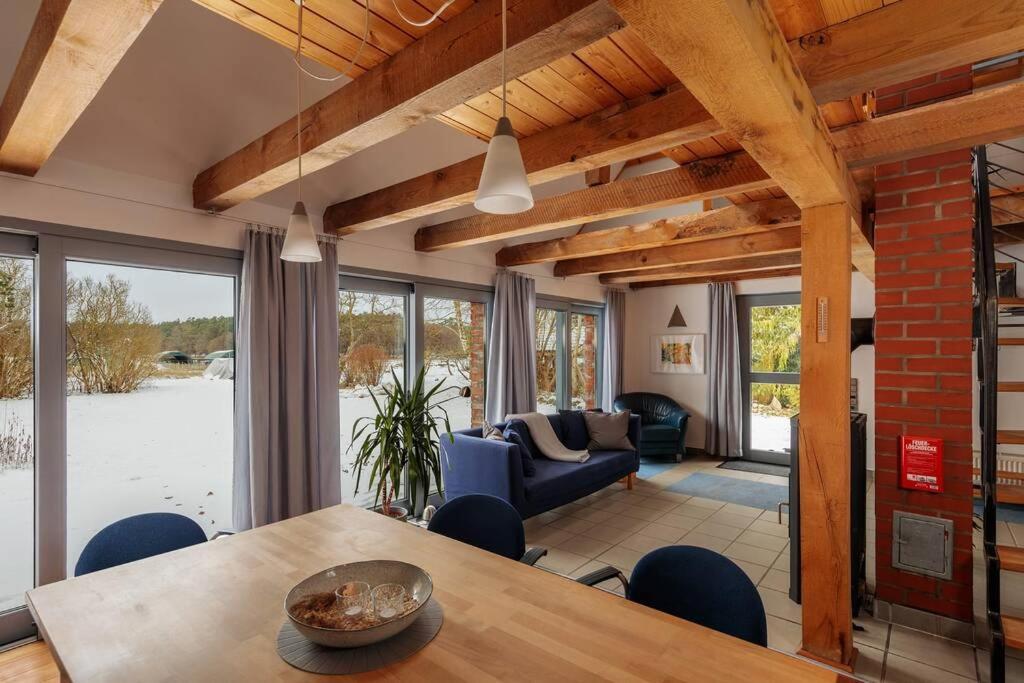 Modernes Landhaus Mit Sauna Hohen Pritz Extérieur photo
